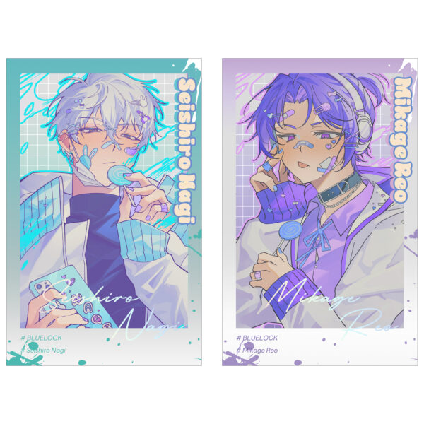 BLUE LOCK NGRO POLAROID SET