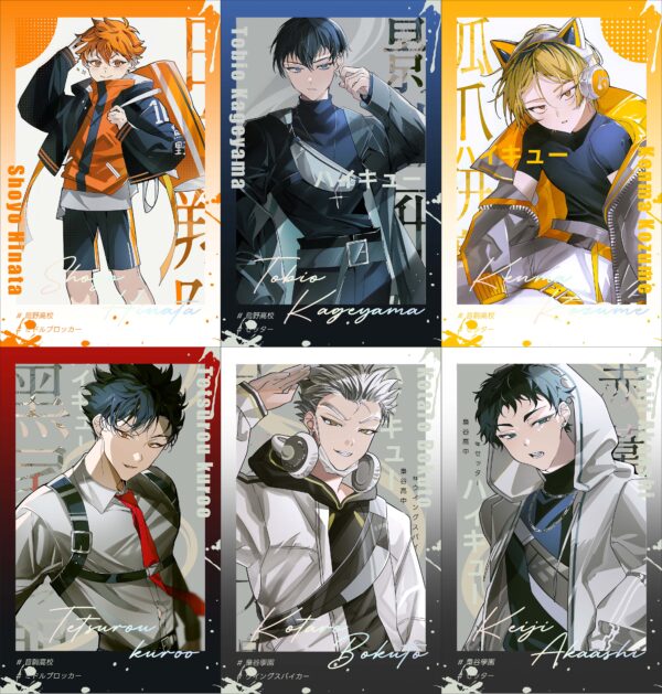 HAIKYU POLAROID SET