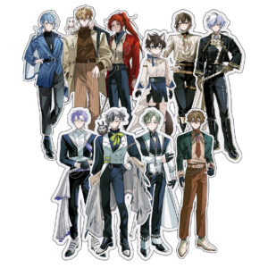 「NUxDE」ACRYLIC STAND SET