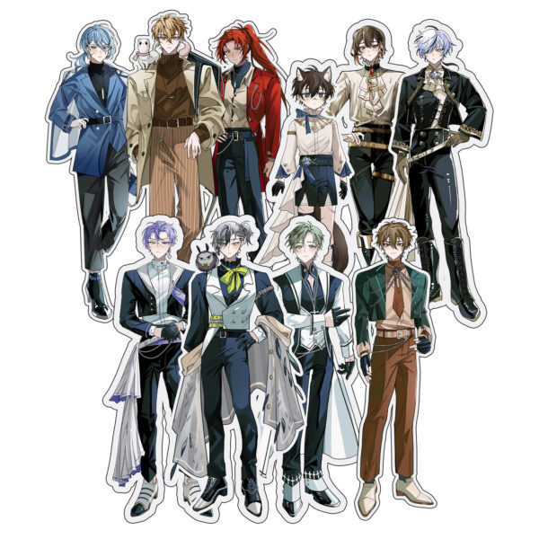 「NUxDE」ACRYLIC STAND SET