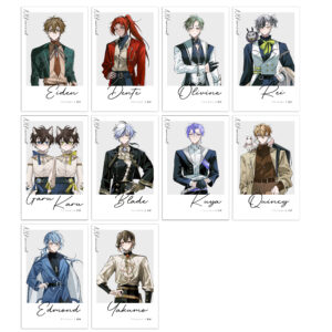 「NUxDE」POLAROID SET【WHITE VER】
