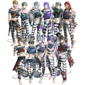 「無效收容」PRISON UNIFORM ACRYLIC STAND SET