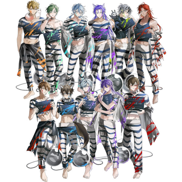 「無效收容」PRISON UNIFORM ACRYLIC STAND SET